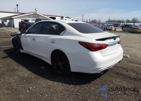 2018 Infiniti Q50 3.0T Luxe from USA, damaged, VIN JN1EV7AR5JM443061